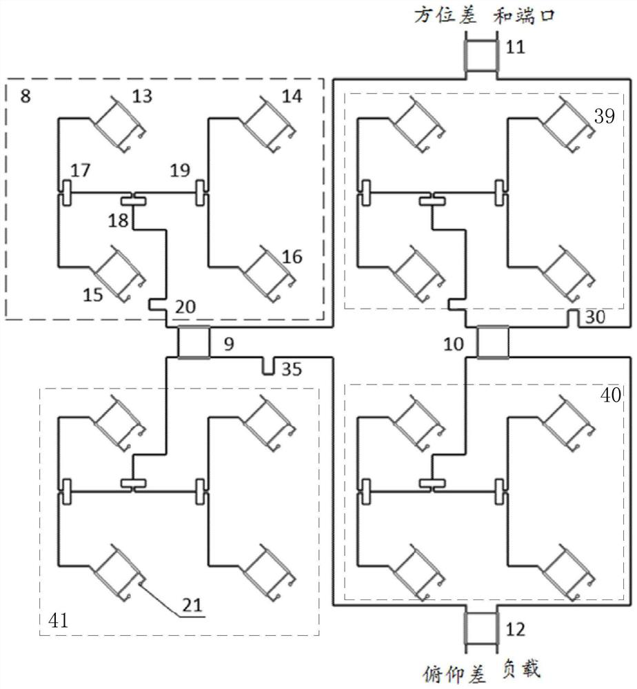 Dual circular polarization sum-difference network