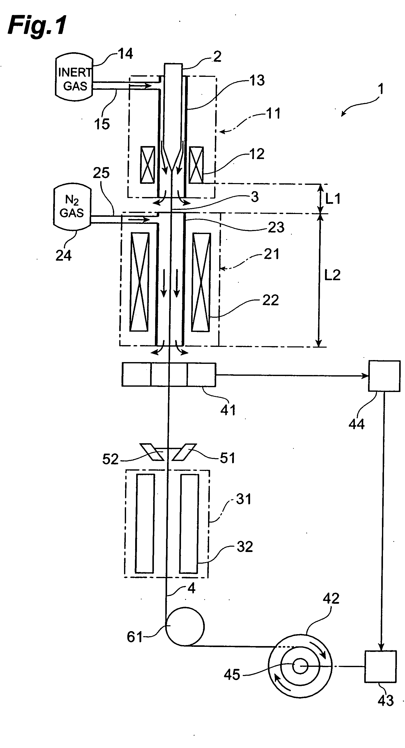 Optical fiber making apparatus and method