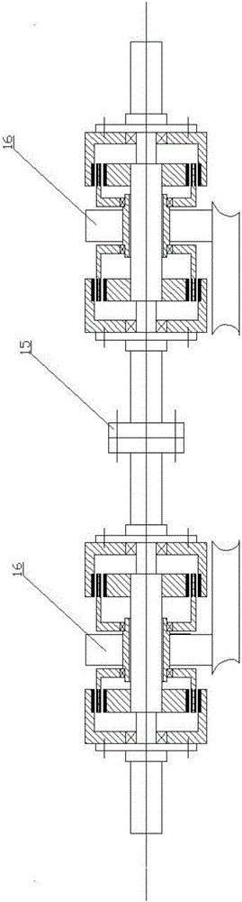 Multi-rotor-difference cascade permanent magnetic speed regulating device