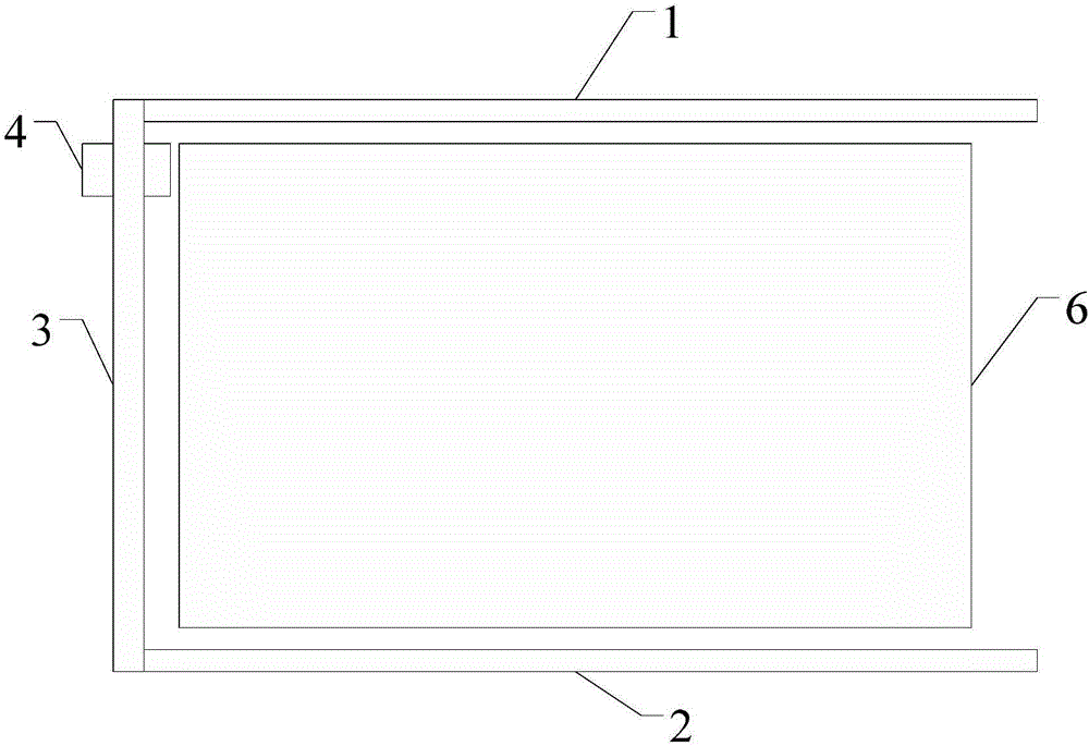 Automatic chalk handwriting wipe-away blackboard