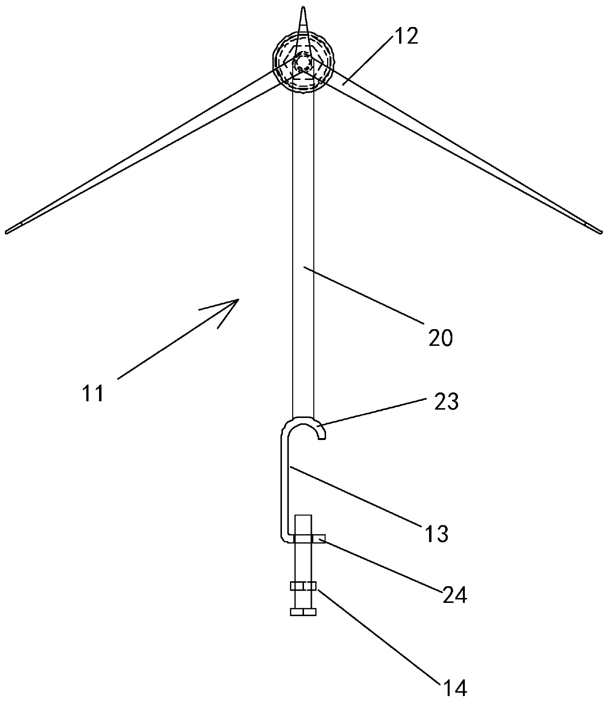 Bird repelling device