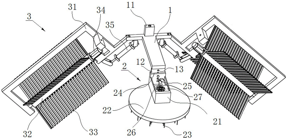 Multifunctional cleaning mechanism for city cleaning