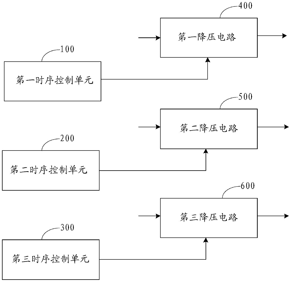 Time sequence control module and power supply management chip