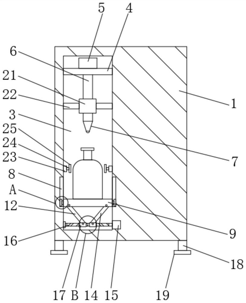 Non-contact full-automatic water vending machine