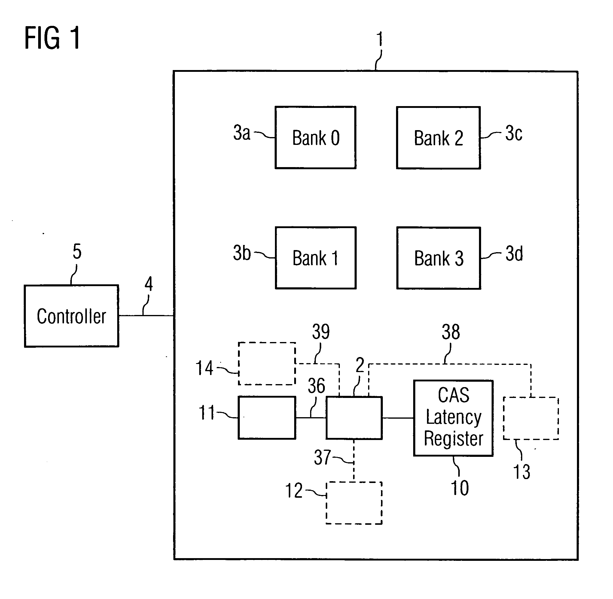 Semiconductor memory device, system with semiconductor memory device, and method for operating a semiconductor memory device