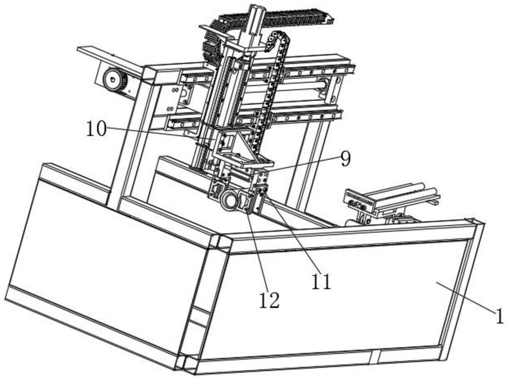 Construction steel bar machining device