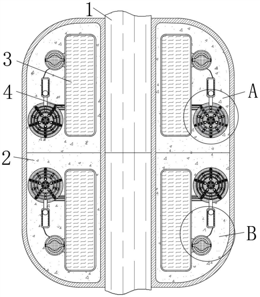 Kelp seedling culture device capable of automatically adjusting wind and wave resistance intensity