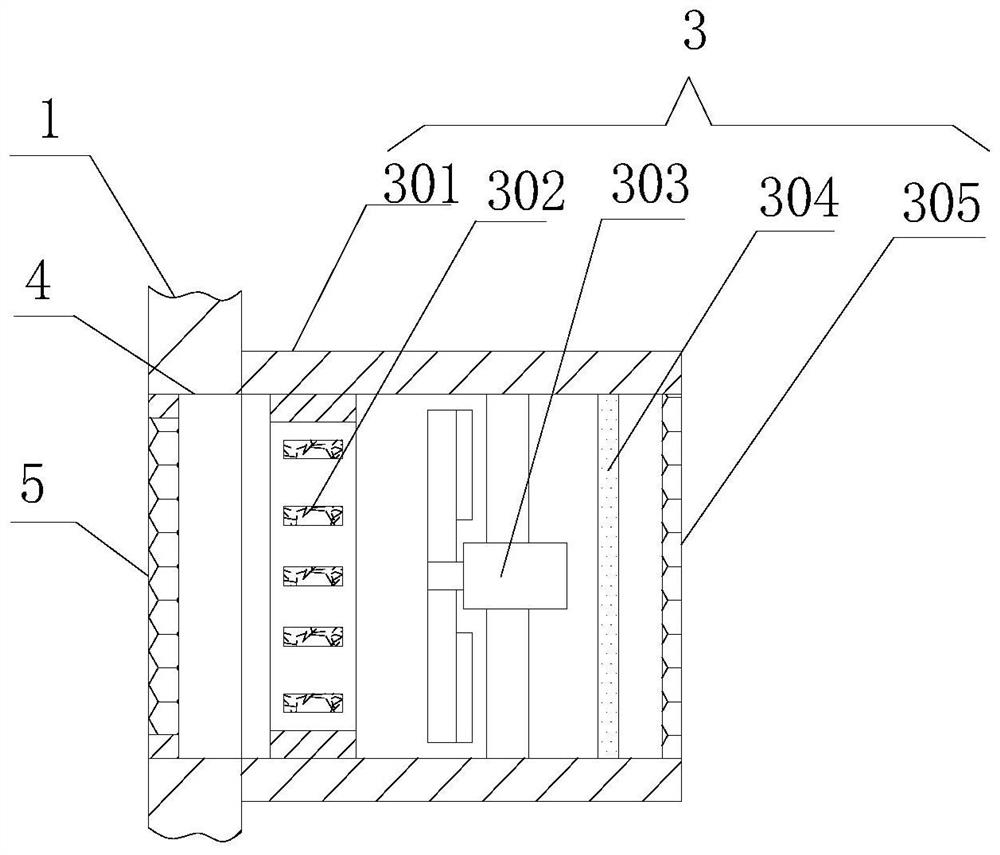 Environment-friendly and energy-saving cooling device for refractory material production