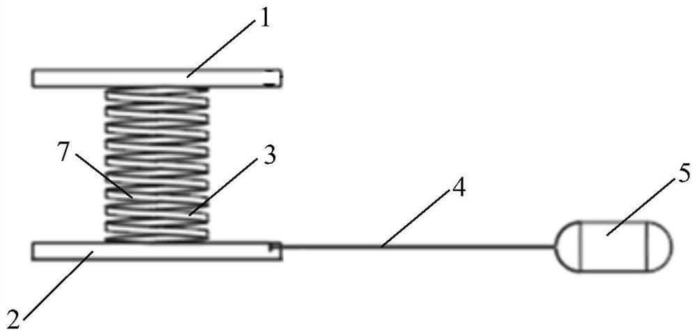 Low-temperature cold superconducting vibration isolation device for space low-temperature refrigerator