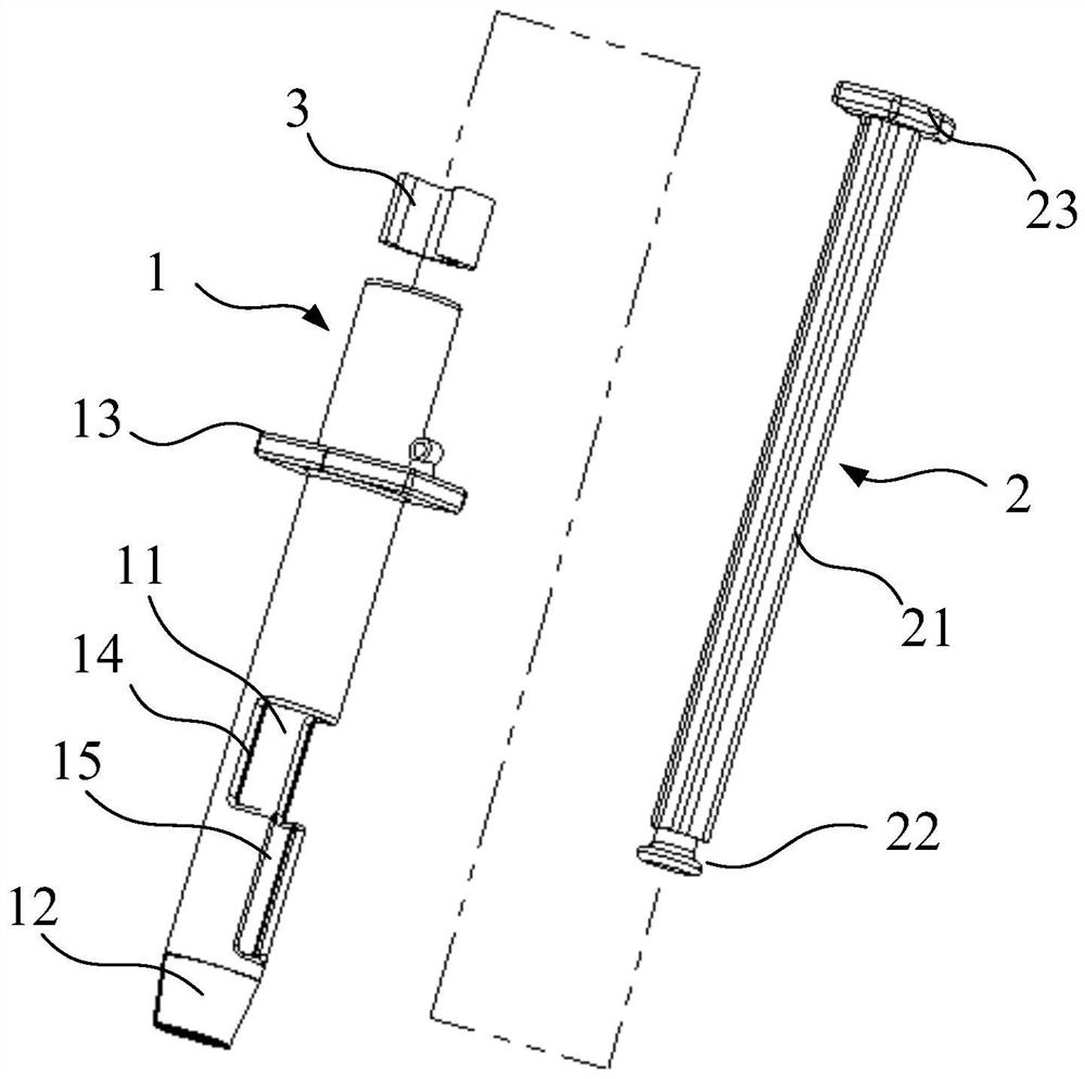 Placing device for osteochondral stent