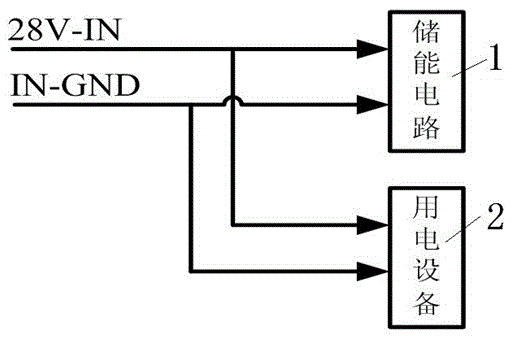 Tank circuit protected by undervoltage surges