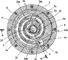 Vortex type fluid machine and assembling method thereof