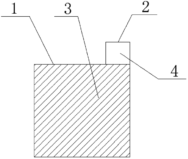 Plasma facing experimental part with reference corner structure