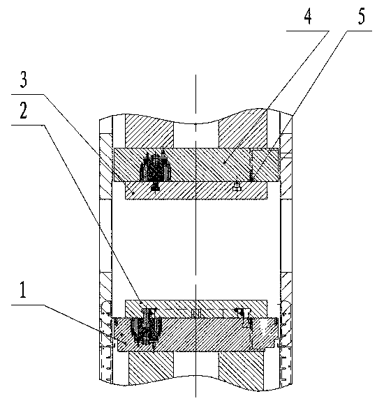 Fine blanking machine work table with embedded sensor