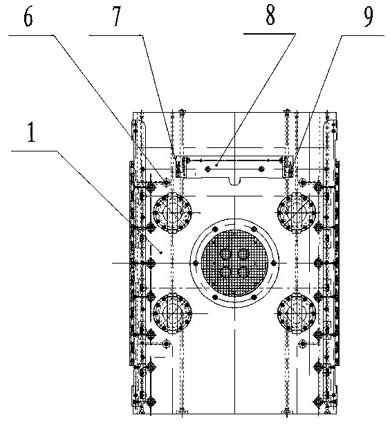 Fine blanking machine work table with embedded sensor