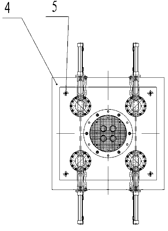 Fine blanking machine work table with embedded sensor