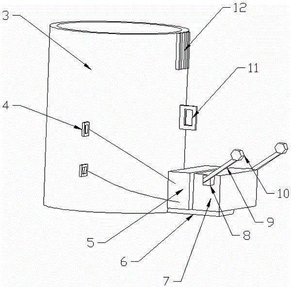 Method for hoisting ultrahigh spud leg by stock gantry crane