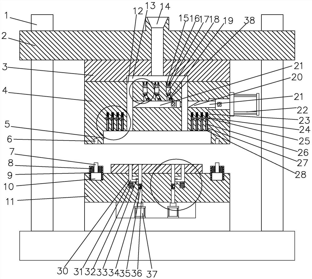 Novel injection mold