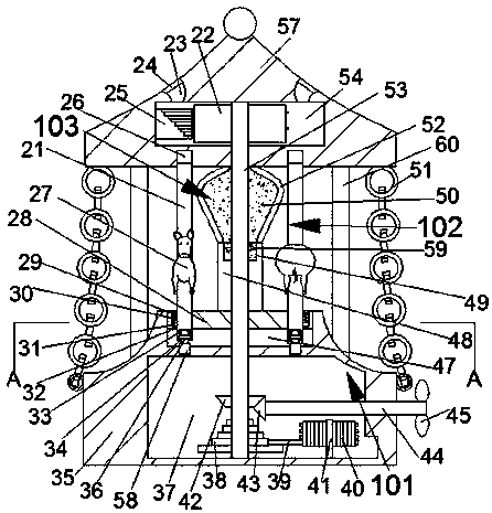 Crystal merry-go-round music box