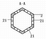 Semi-dumbbell-shaped box spanner