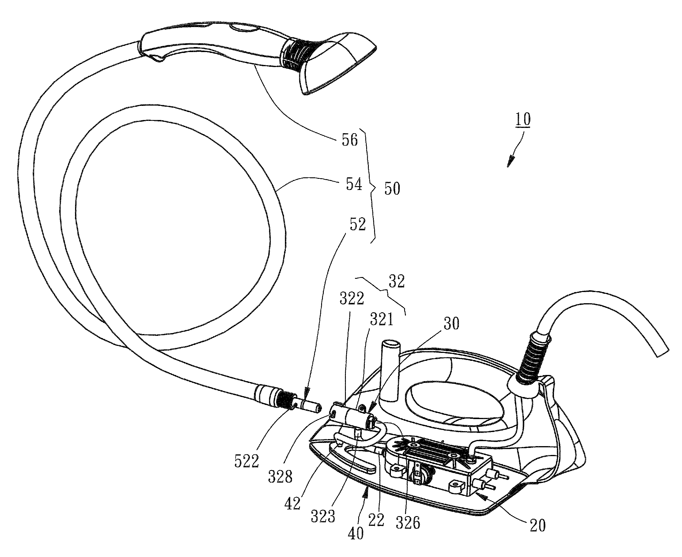 Electric steam iron