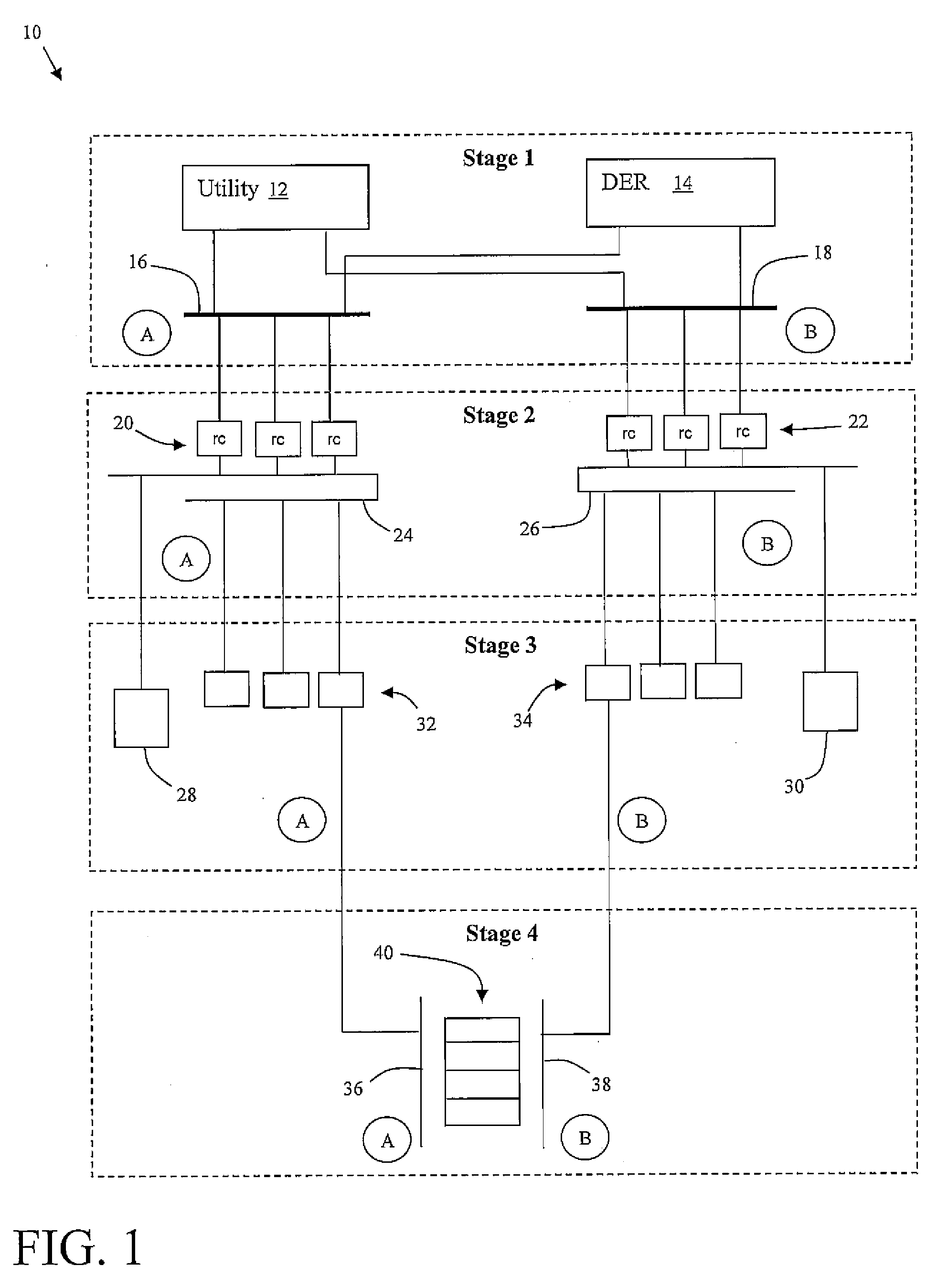 DC-based data center power architecture