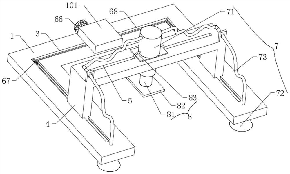 Reinforcing rib plate welding process and welding equipment thereof