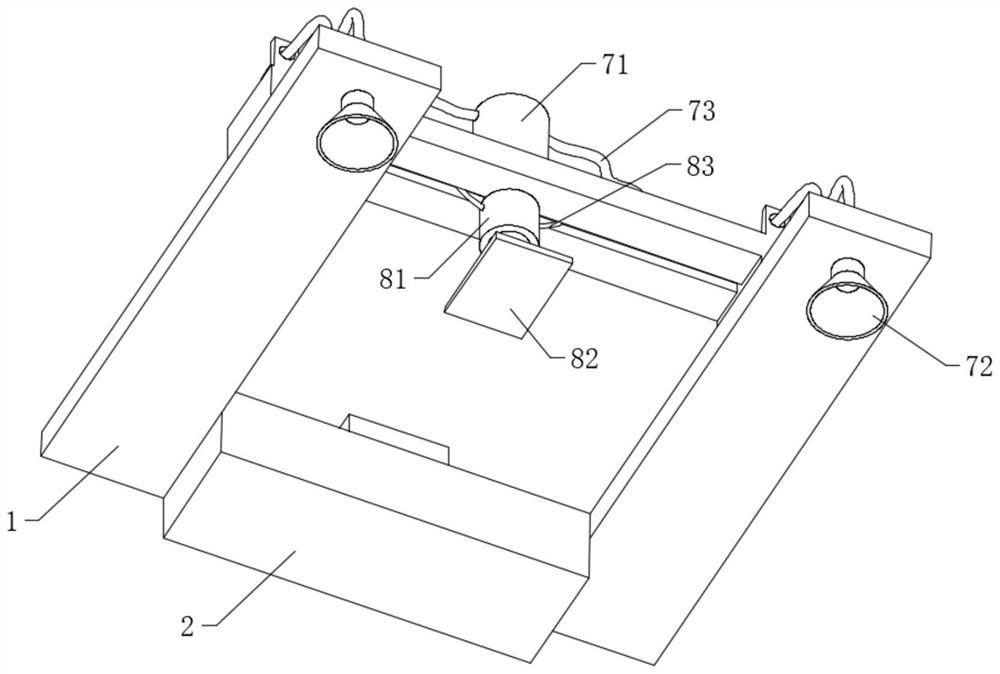 Reinforcing rib plate welding process and welding equipment thereof