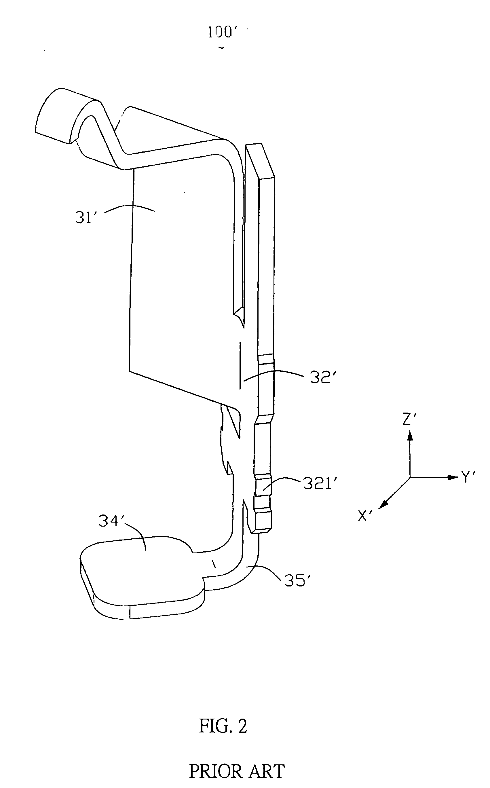 Contact used in an electrical connector