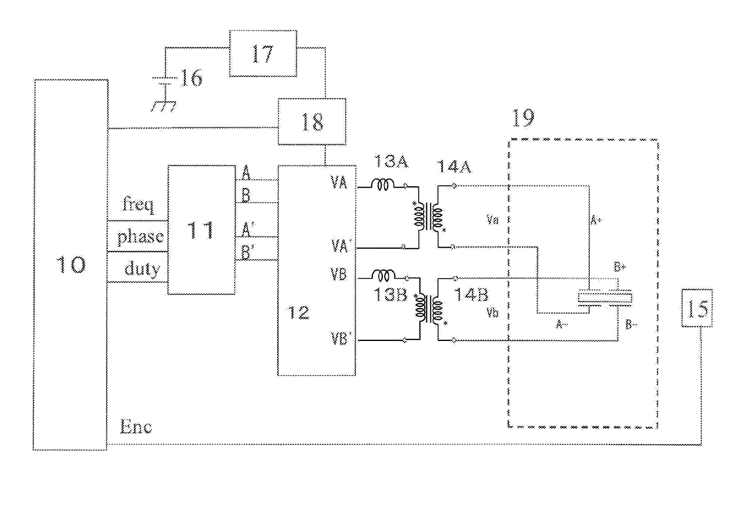 Driver of vibrator, method of driving the same, lens driver, vibration device, and imaging device