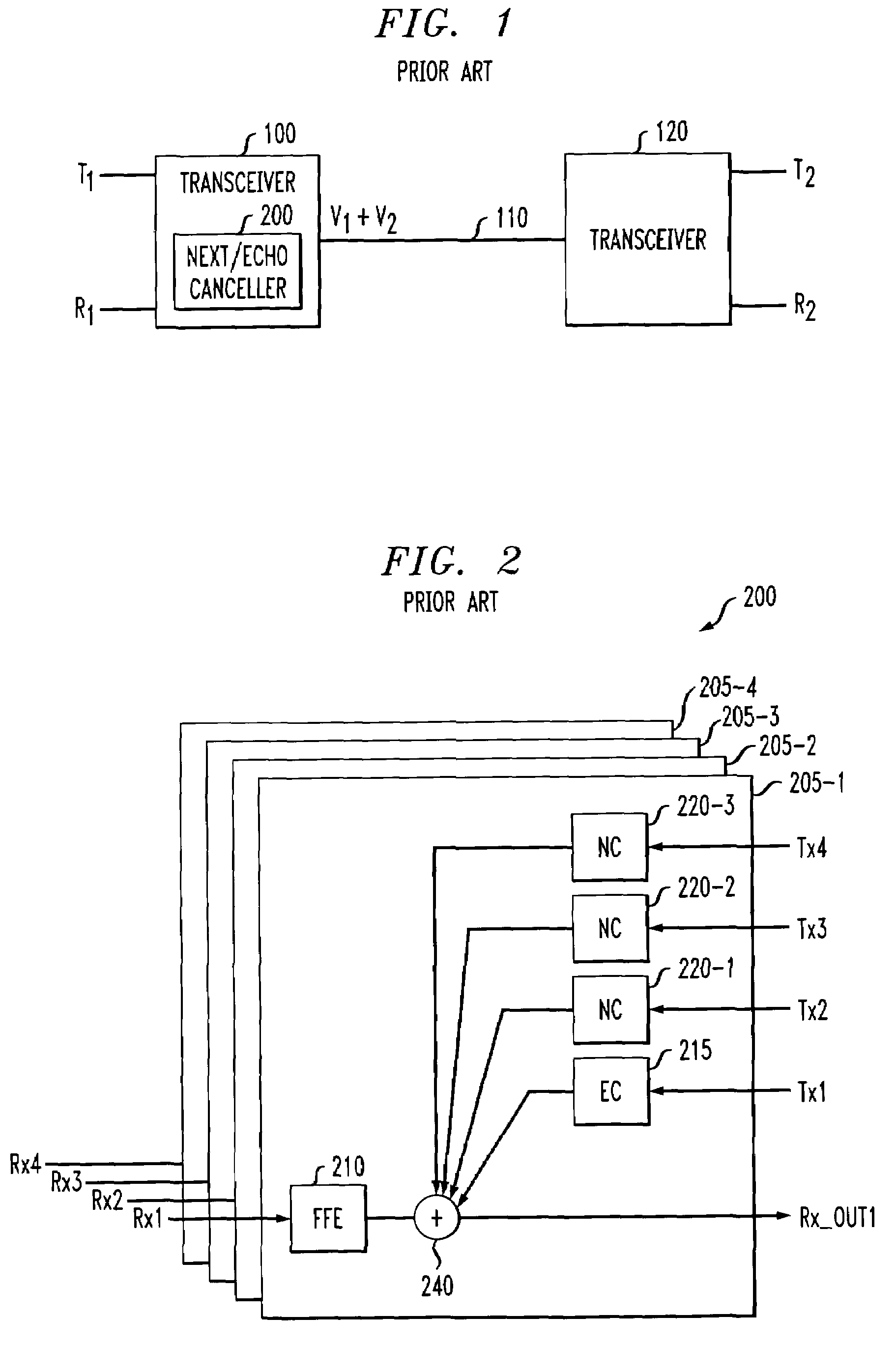 Method and apparatus for reducing cross-talk with reduced redundancies