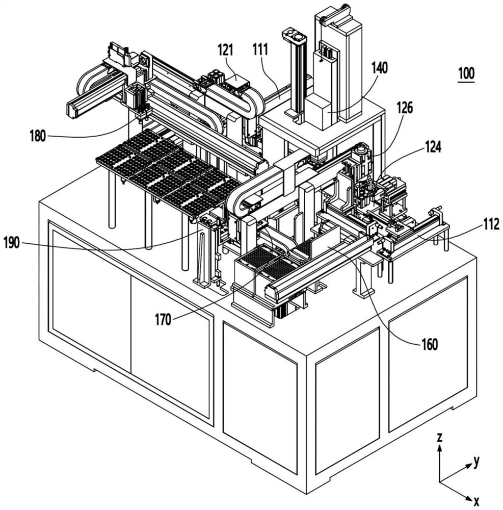 Lens and mold transfer system