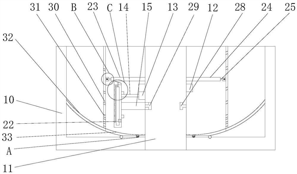 Alpinia zerumbet cleaning device