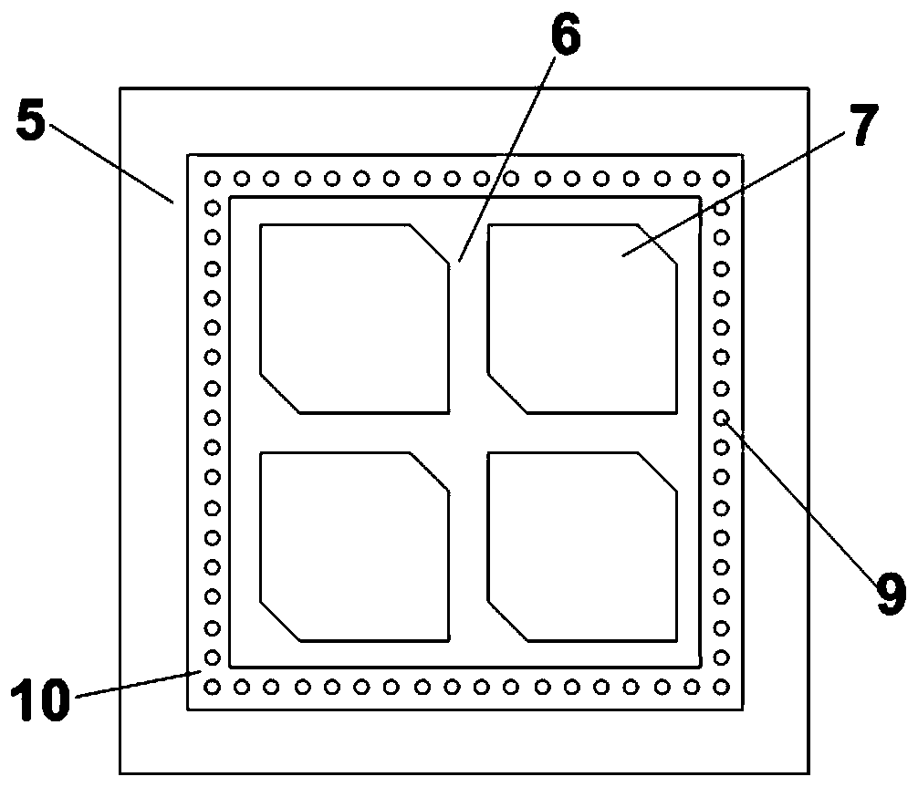 Broadband high-gain circularly polarized microstrip antenna