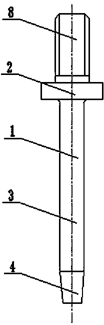 Combined cutting tool applied to nickel starting sheet preparation unit nail lugs