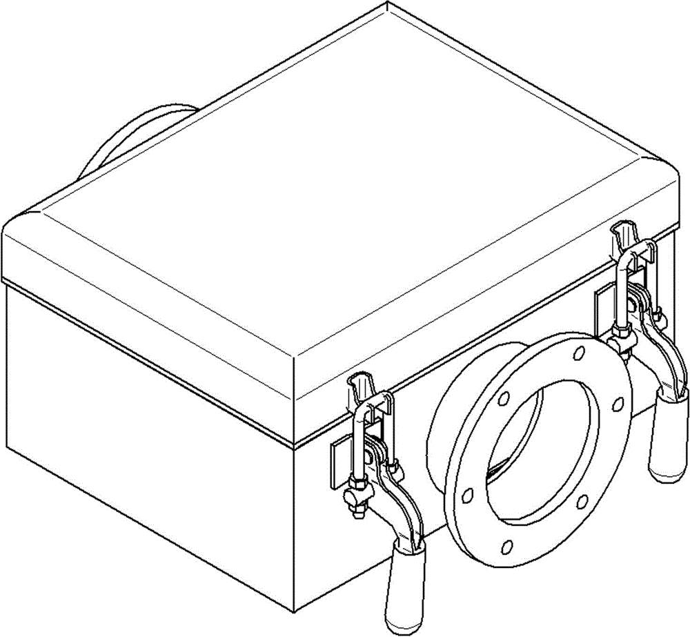 Selective type tail gas purifying device