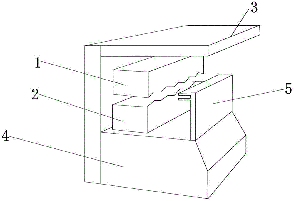 Traction bracket of foam plate surface napping machine