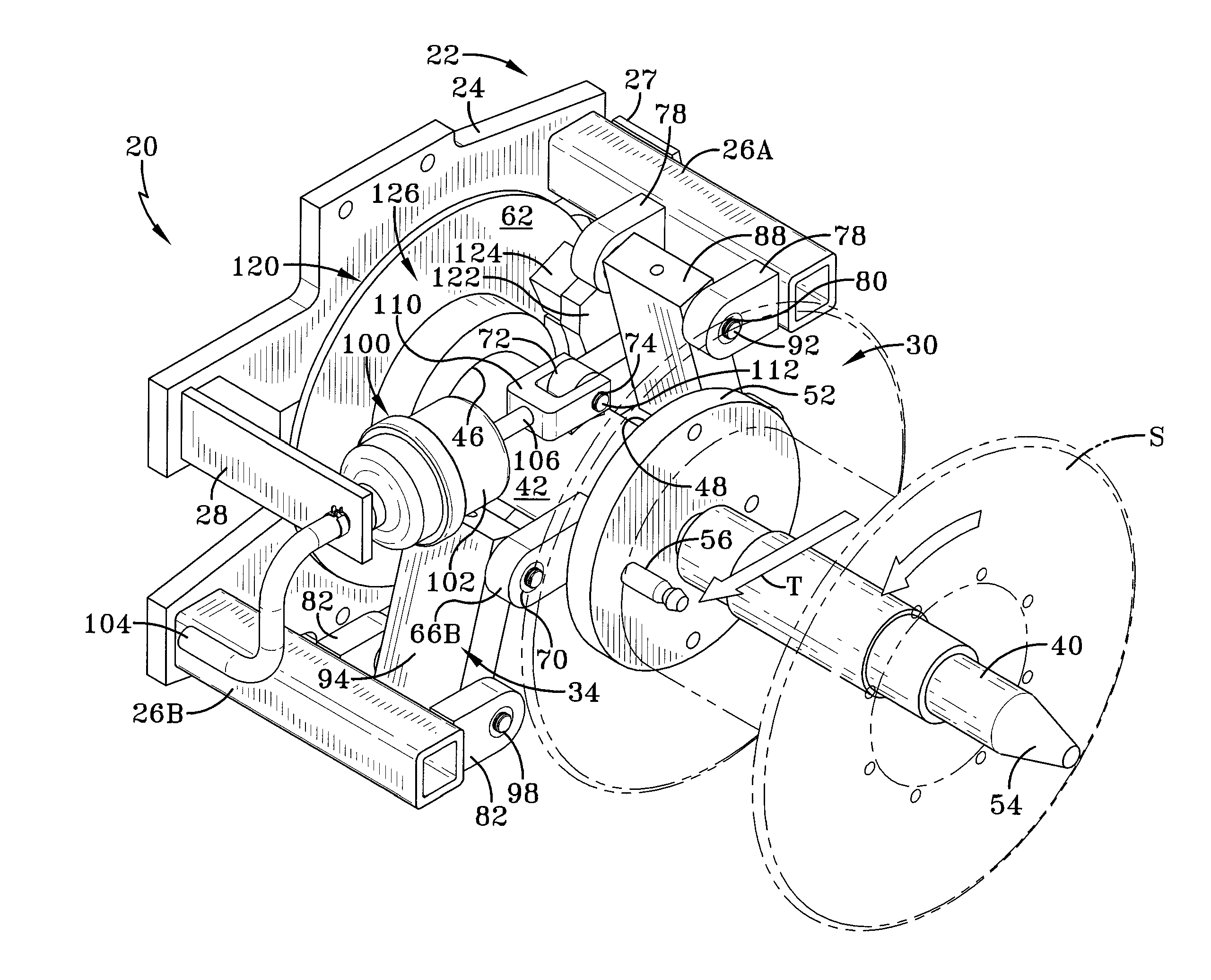 Self-compensating filament tension control device with eddy current braking