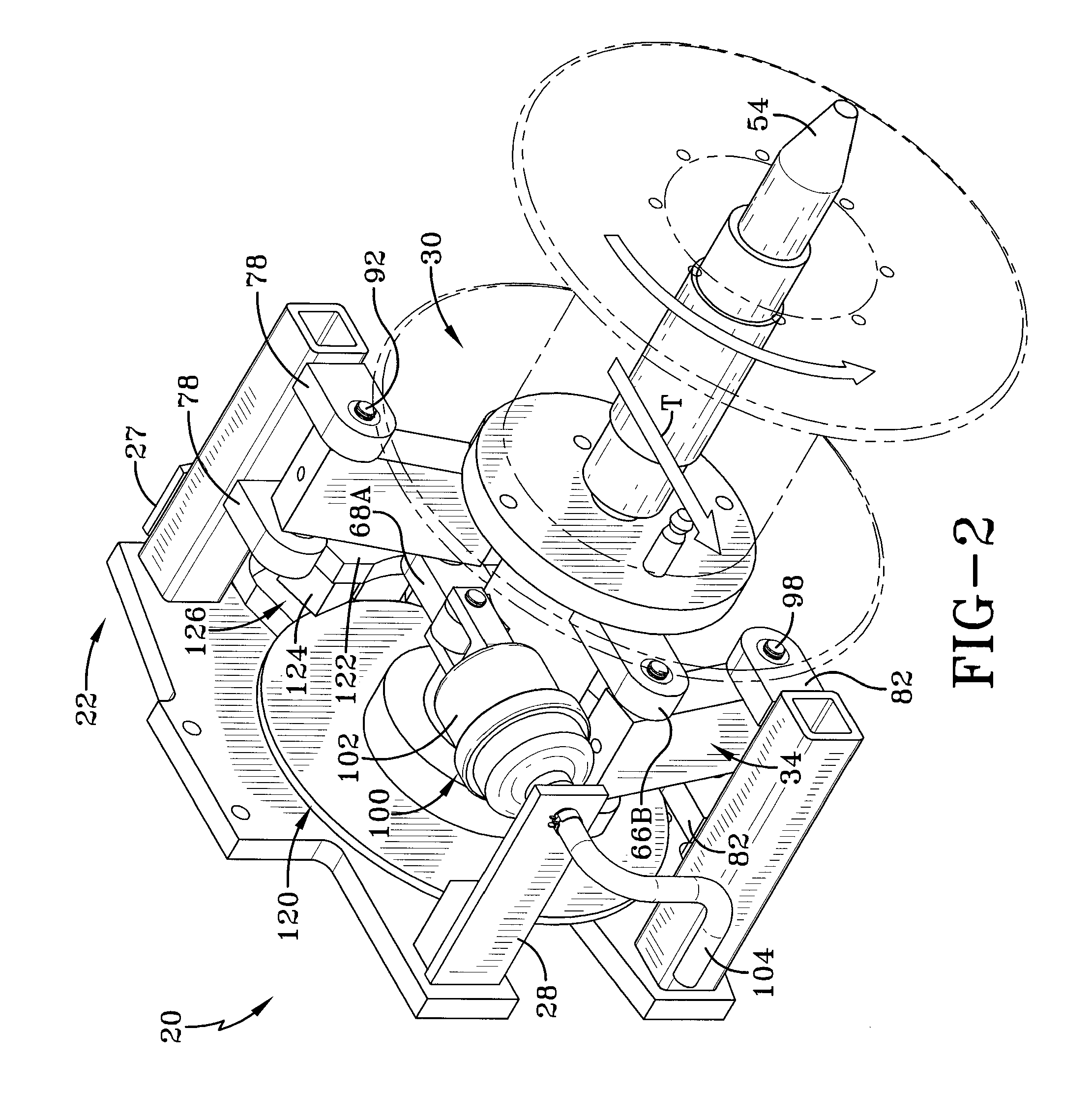 Self-compensating filament tension control device with eddy current braking