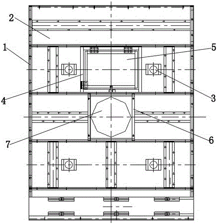 Car roof of cargo lift