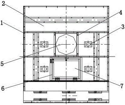 Car roof of cargo lift