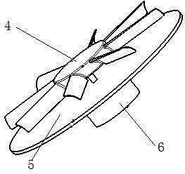 Efficient and convenient pesticide mixing device and working method thereof