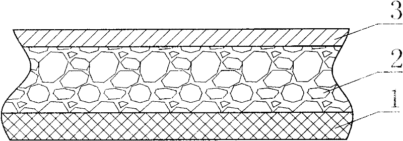 Muddy substrate simulation wall painting and manufacturing process thereof