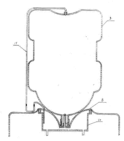 Air sterilization device for water dispenser