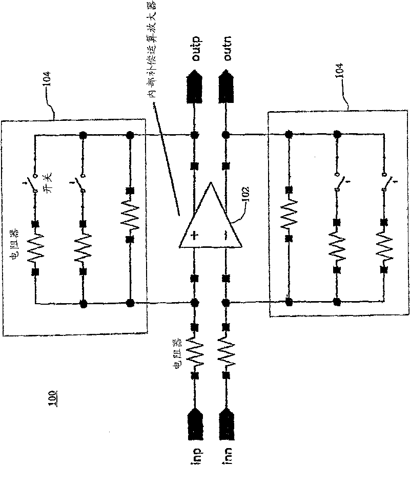 Open loop variable gain amplifier using replica gain cell and signal amplification method