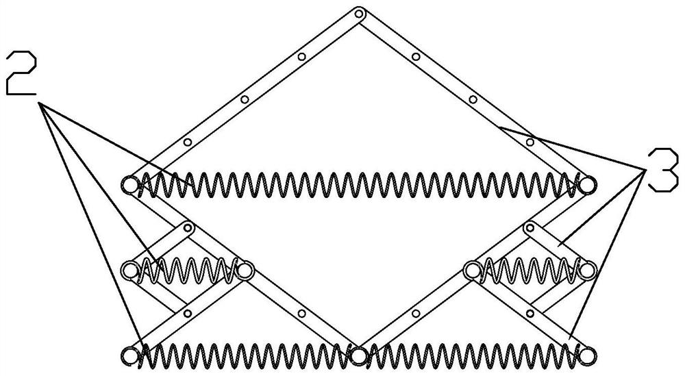 Novel insect-imitating low-frequency vibration isolation structure