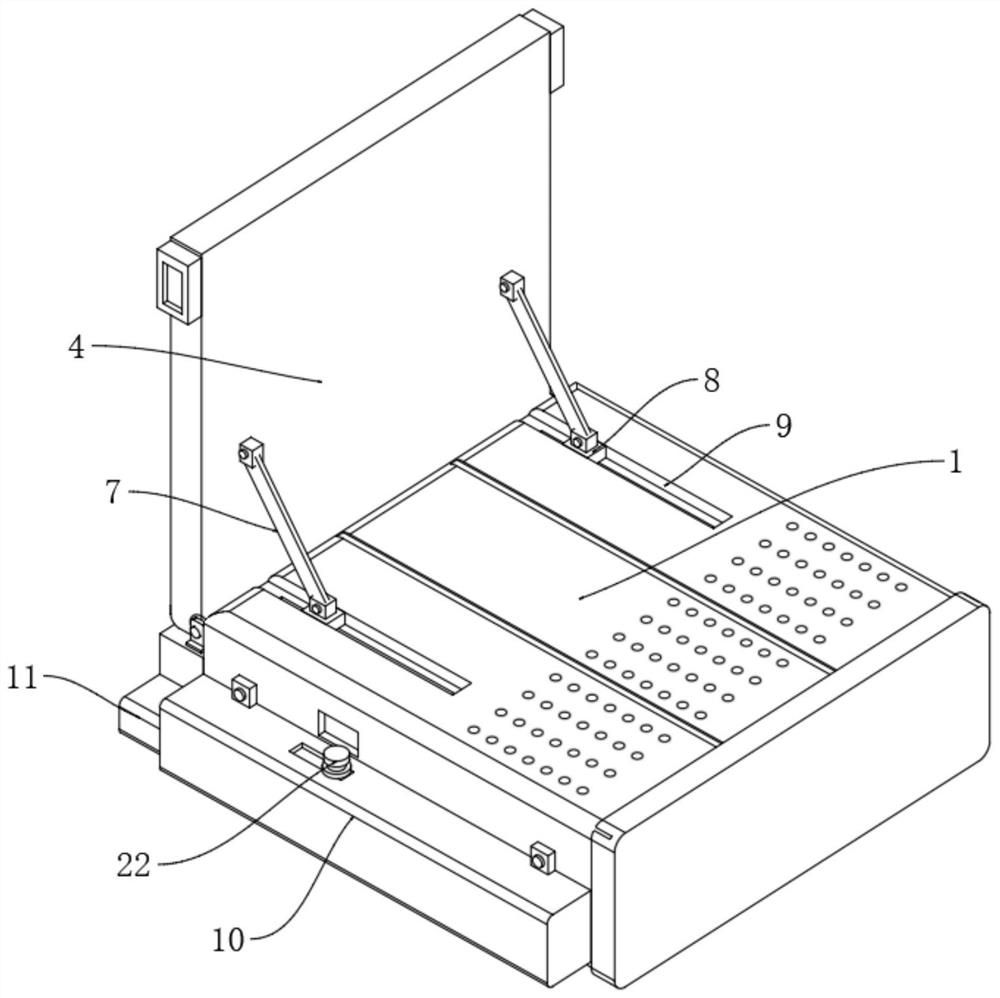 Integrated installation automobile vehicle-mounted navigato with middle transition assembly