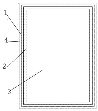 Power distribution cabinet panel