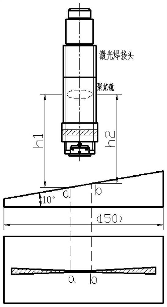 Laser welding method for spiral tube bundle type spray pipe