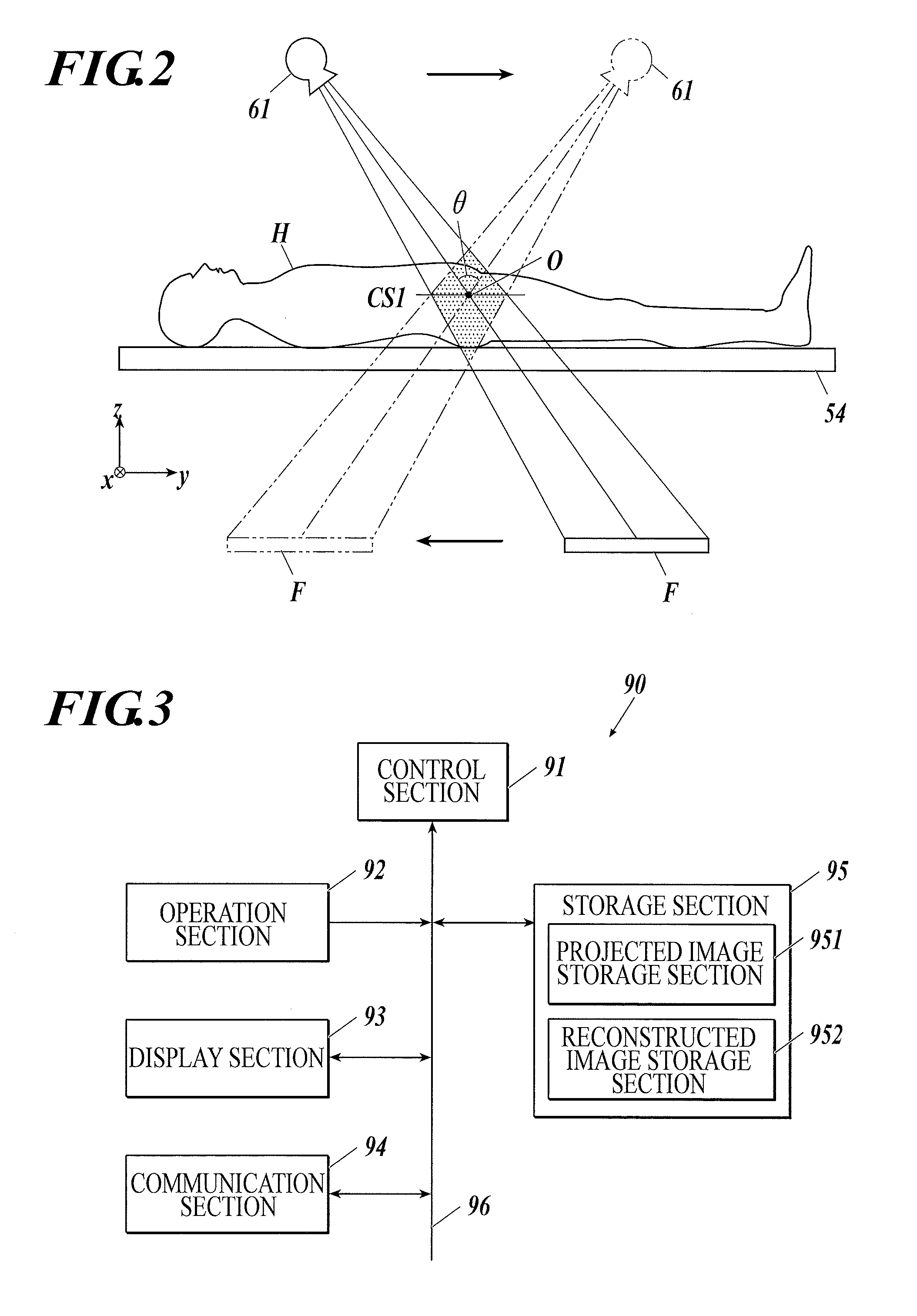 Tomographic image generating system